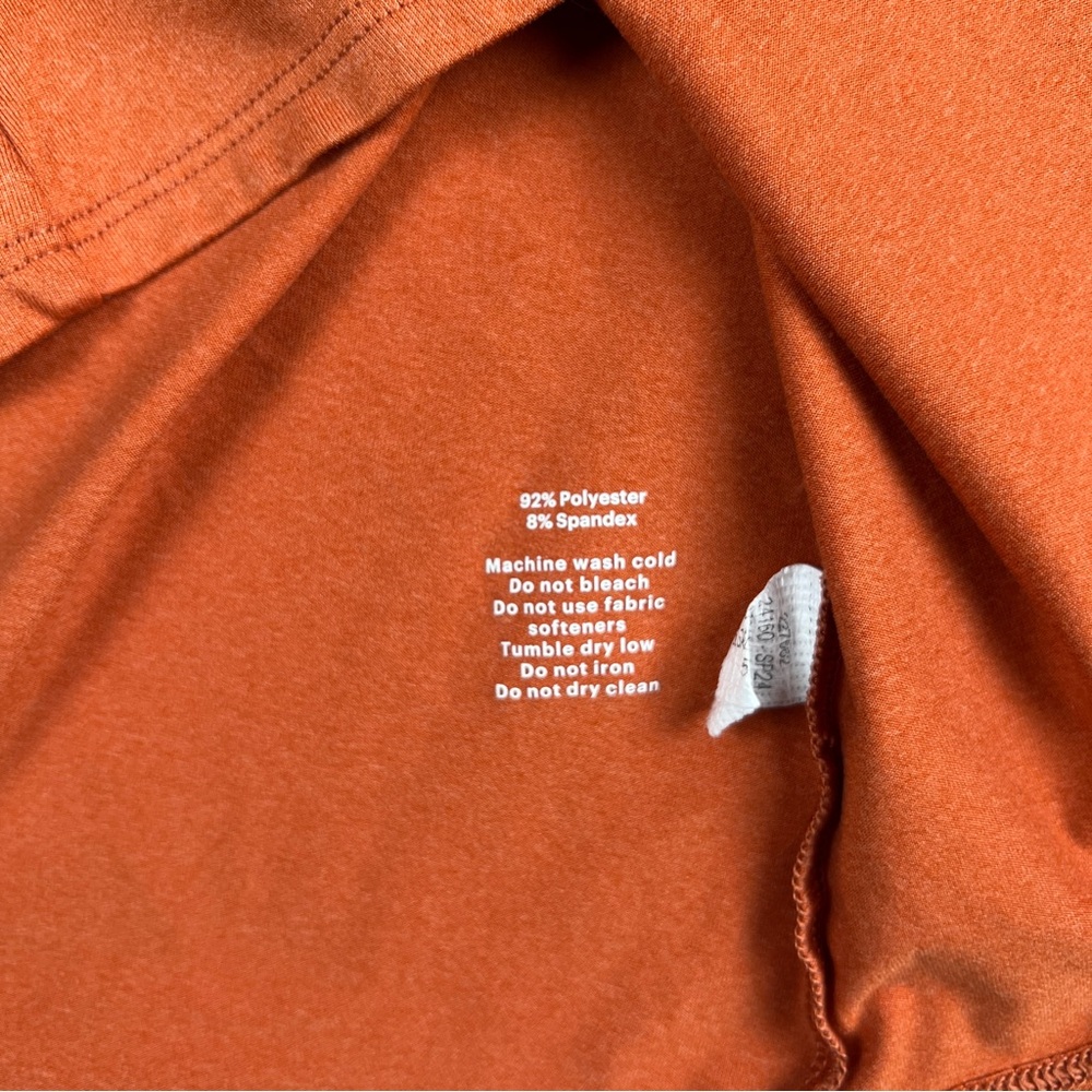REI Women's Sahara Short Sleeve T-Shirt Papaya‎ Orange Medium - Picture 7 of 7